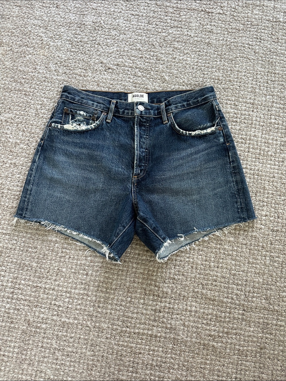 Agolde denim shorts